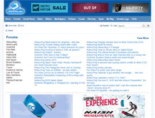 Tablet Screenshot of kiteforum.com