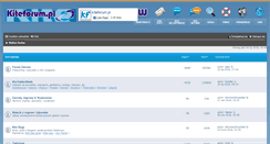 Desktop Screenshot of kiteforum.pl